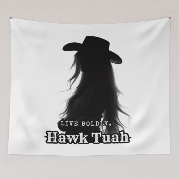 Item preview, Live Boldly, Hawk Tuah designed and sold by LyssasMindArt.