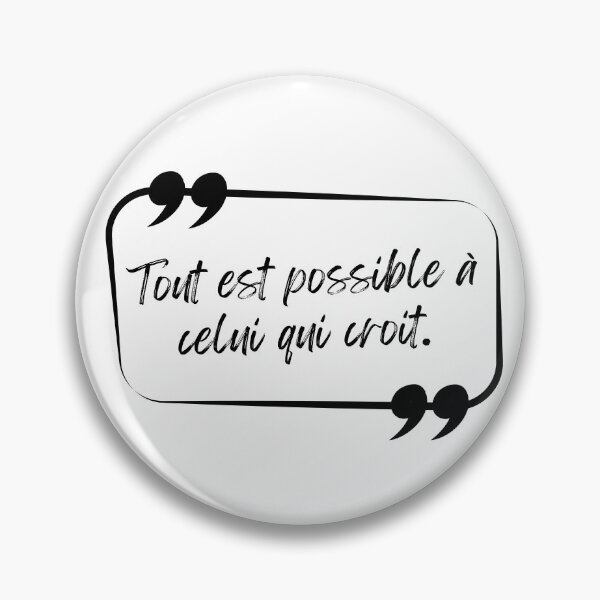 Item preview, Tout est possible designed and sold by CherishedCloset.