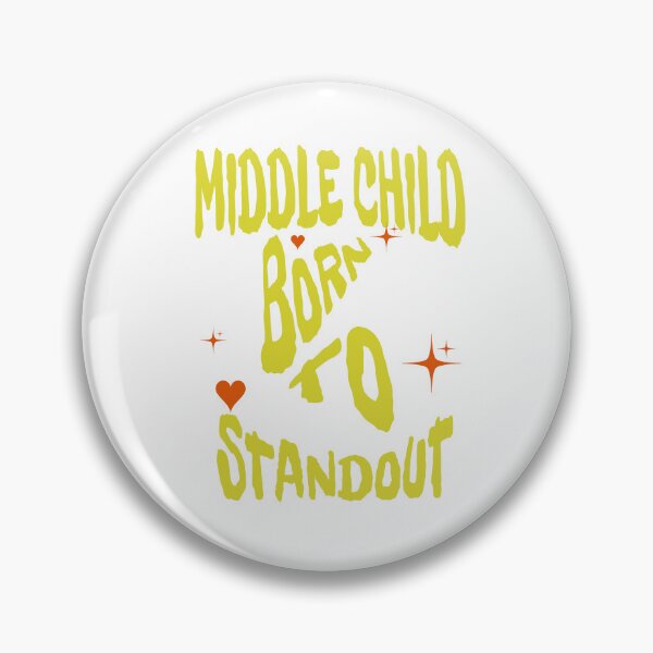 Item preview, Cool middle child gift to celebrate them always designed and sold by PrintSparkDesigns.