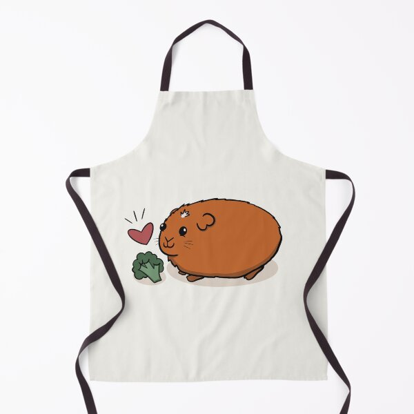Item preview, Guinea Pig Loves Broccoli designed and sold by makell-creates.