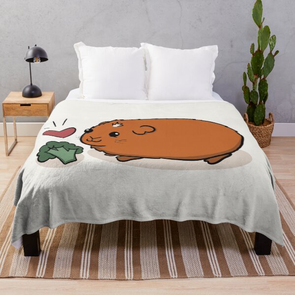 Item preview, Guinea Pig Loves Broccoli designed and sold by makell-creates.
