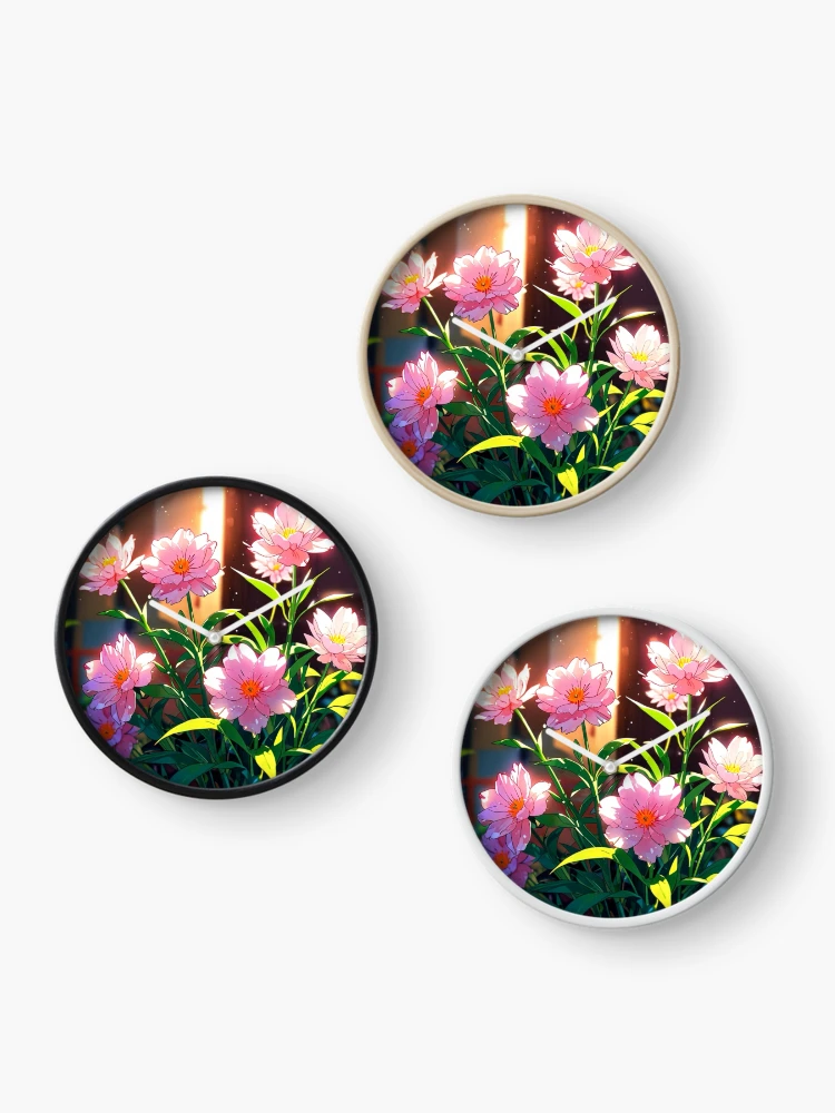 Thumbnail 3 of 4, Clock, Flower camp designed and sold by Rabanico.