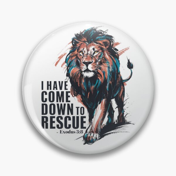 Item preview, I Have Come Down to Rescue, Exodus 3:8 designed and sold by Faithloveshop.