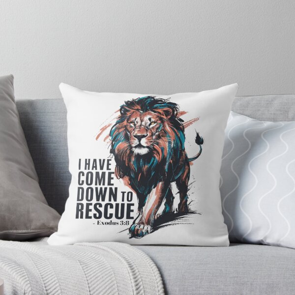 Aperçu de l'œuvre Je suis descendu à mon secours, Exode 3 : 8 créée et vendue par Faithloveshop.