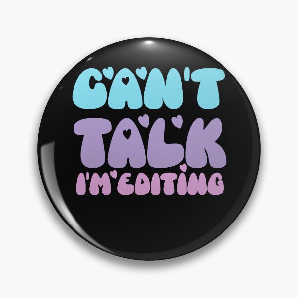 Item preview, Can't Talk I'm Editing,Groovy Photography  for Men,Women designed and sold by Surprise Box ⭐⭐⭐⭐⭐.