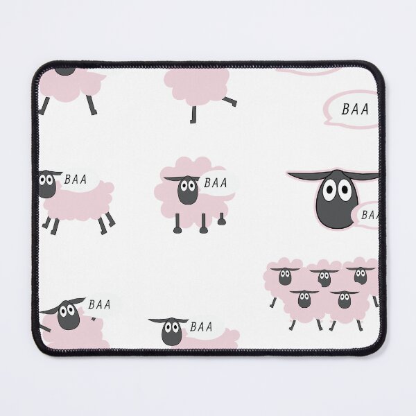 Item preview, Pink Sheep Stickers designed and sold by PurpleLane.