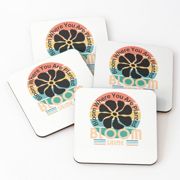 Item preview, Retro Geometric Rainbow y2k 80s Trendy Flower T-shirt Sticker designed and sold by ThinkNature!.