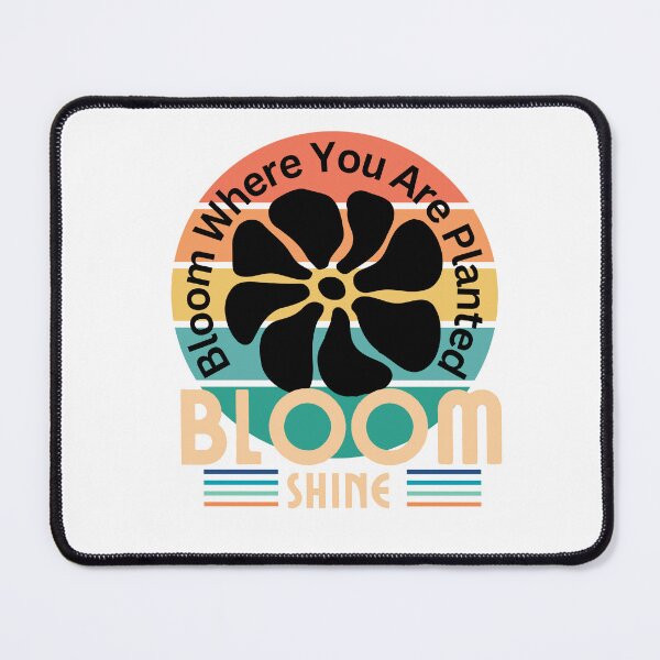 Item preview, Retro Geometric Rainbow y2k 80s Trendy Flower T-shirt Sticker designed and sold by ThinkNature!.