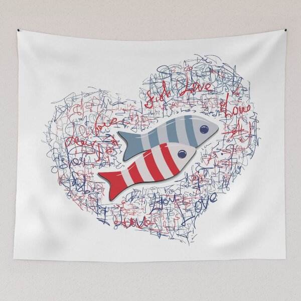 Item preview, Pescado enamorado designed and sold by Deepness2023.