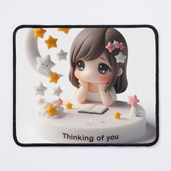 Item preview, Thinking of You Cute Girl designed and sold by Simplybe1.
