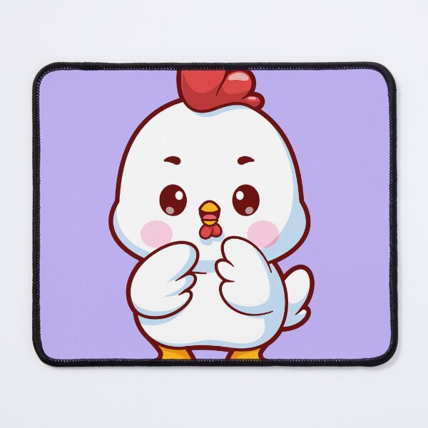 Item preview, Cute Chicken Standing Cartoon Vector Icon designed and sold by hjian8219.