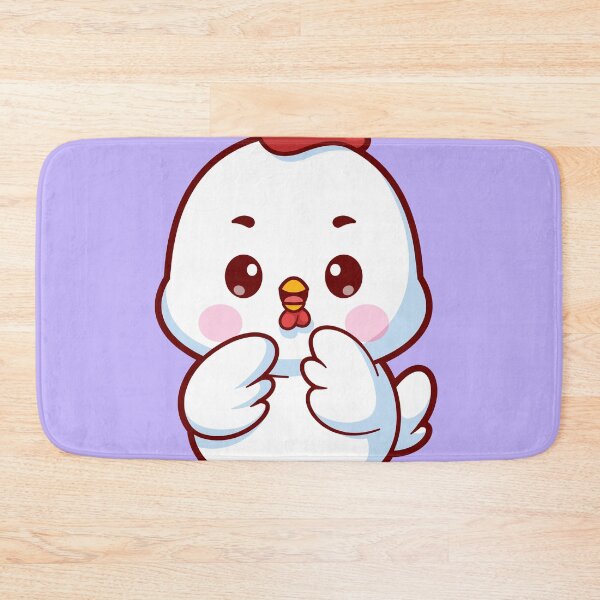 Item preview, Cute Chicken Standing Cartoon Vector Icon designed and sold by hjian8219.