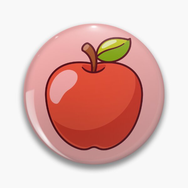 Item preview, Apple Fruit Cartoon Vector Icon designed and sold by hjian8219.