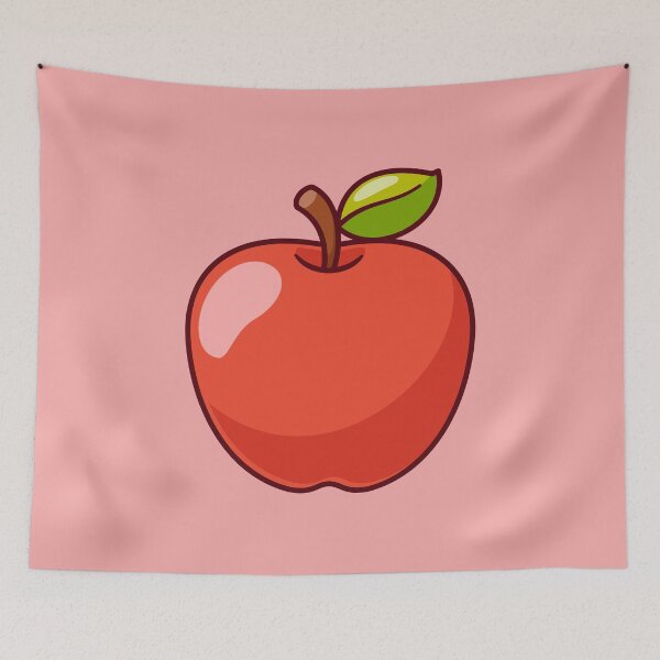 Item preview, Apple Fruit Cartoon Vector Icon designed and sold by hjian8219.