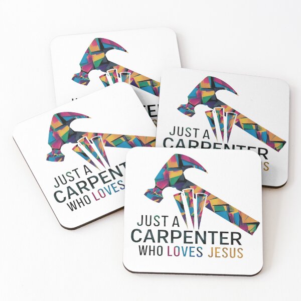 Item preview, Just a Carpenter Who Loves Jesus designed and sold by Faithloveshop.