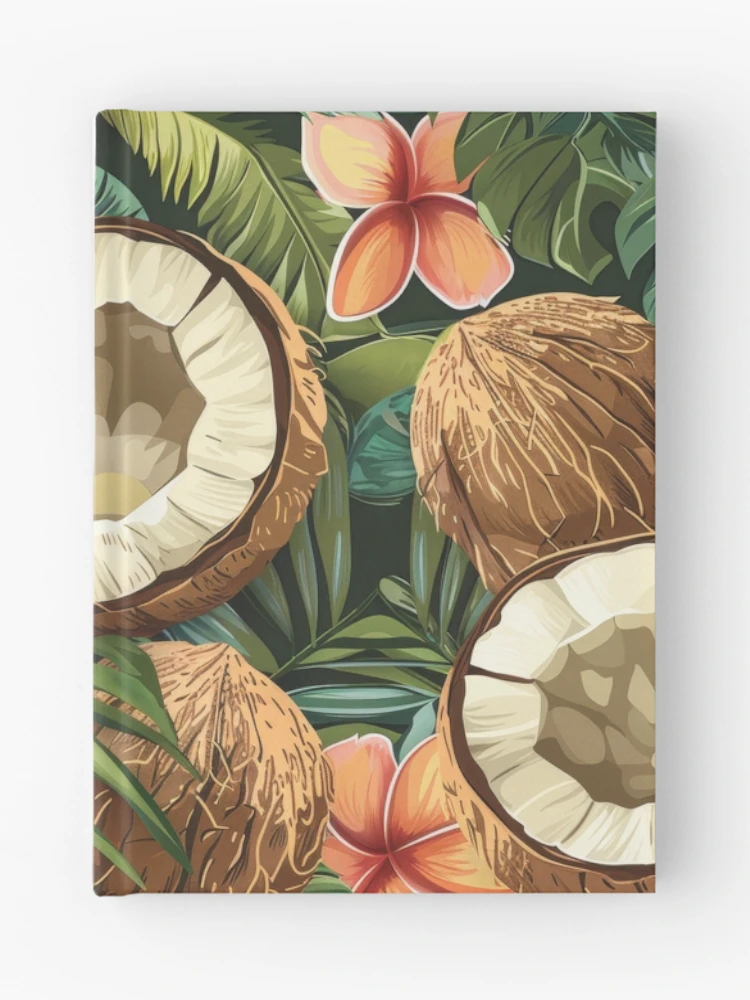 Thumbnail 1 of 3, Journal, Coconuts III designed and sold by PatternCabinet-.