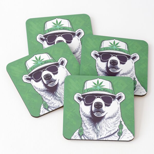 Item preview, PolarBearBuds and Genetics Rapper Bear designed and sold by PolarBearBuds.
