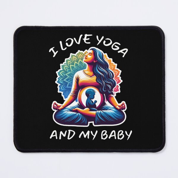 Item preview, Love My Baby Prenatal Yoga designed and sold by DivineMovement.