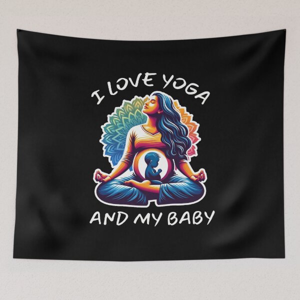 Item preview, Love My Baby Prenatal Yoga designed and sold by DivineMovement.