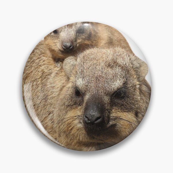 Item preview, Mom and baby rock hyrax  designed and sold by SillyLittleSnek.