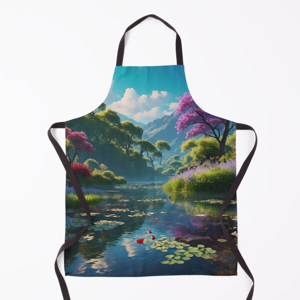 Item preview, River with Purple Flowers designed and sold by SublimeMusings.