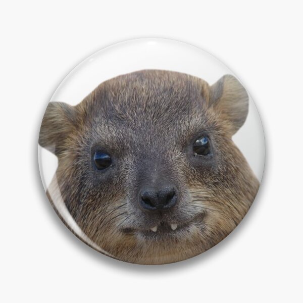 Item preview, Rock hyrax face  designed and sold by SillyLittleSnek.