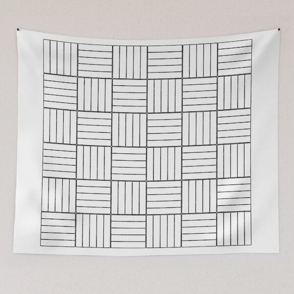 Item preview, Alternating Rectangular Tiles Design designed and sold by GetItGiftIt.