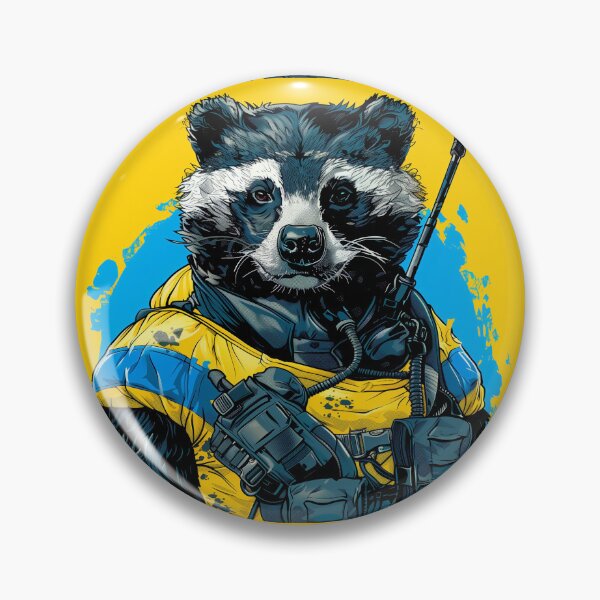 Item preview, TEAM HONEY BADGER: YELLOW BLUE  designed and sold by Zen Candy 3000 Travis Nicholas Zariwny.