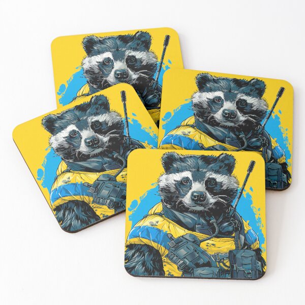 Item preview, TEAM HONEY BADGER: YELLOW BLUE  designed and sold by Zen Candy 3000 Travis Nicholas Zariwny.
