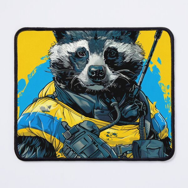 Item preview, TEAM HONEY BADGER: YELLOW BLUE designed and sold by Zen Candy 3000 Travis Nicholas Zariwny.