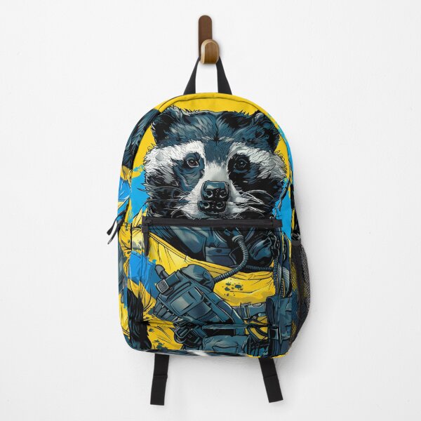 Item preview, TEAM HONEY BADGER: YELLOW BLUE designed and sold by Zen Candy 3000 Travis Nicholas Zariwny.