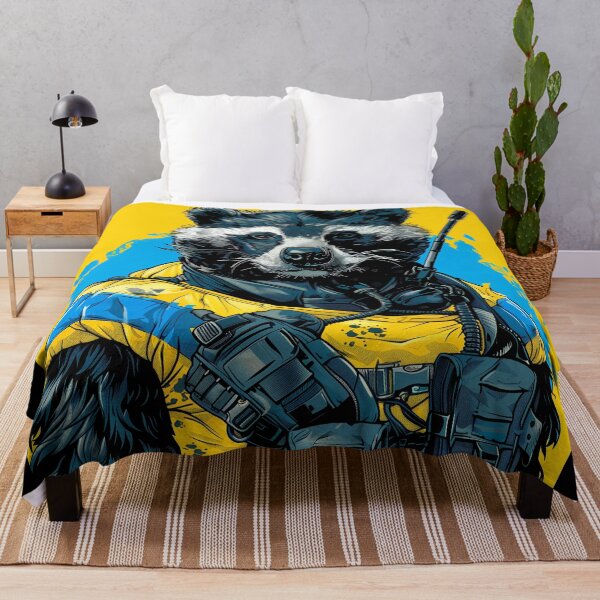 Item preview, TEAM HONEY BADGER: YELLOW BLUE designed and sold by Zen Candy 3000 Travis Nicholas Zariwny.