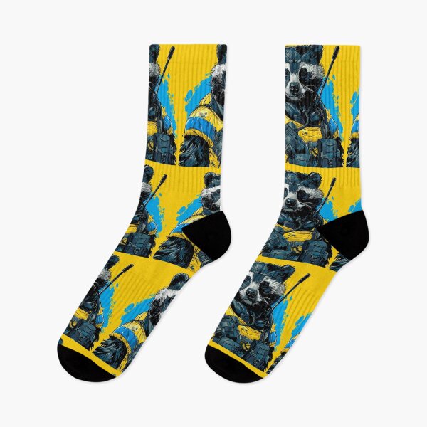 Item preview, TEAM HONEY BADGER: YELLOW BLUE  designed and sold by Zen Candy 3000 Travis Nicholas Zariwny.