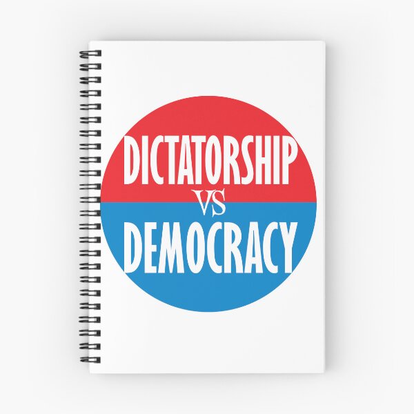 Item preview, Dictatorship Vs Democracy:  Save Democracy, Election 2024 designed and sold by mamahellfire31.