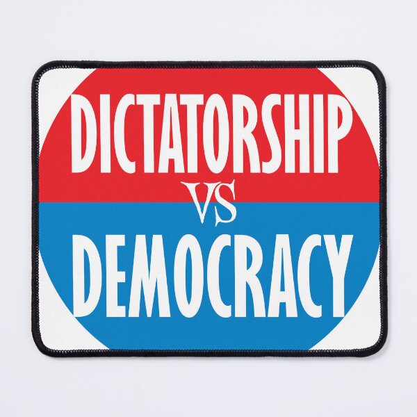 Item preview, Dictatorship Vs Democracy: Save Democracy, Election 2024 designed and sold by mamahellfire31.