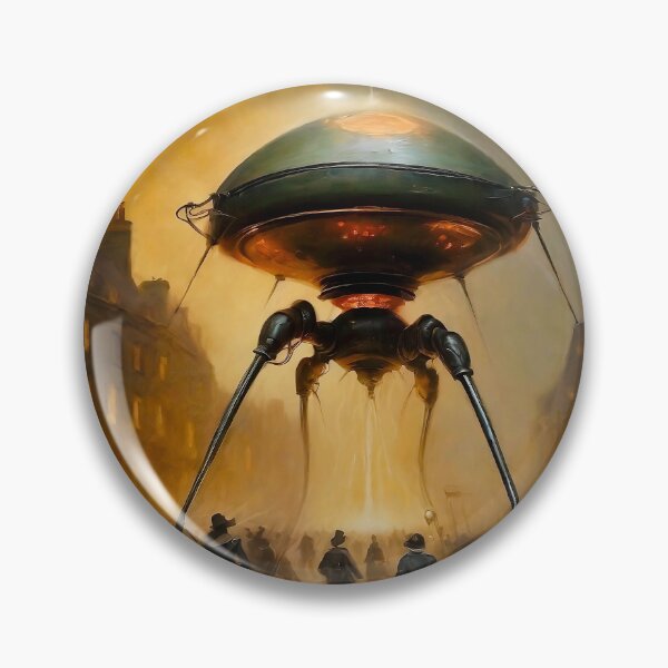 Item preview, War of the Worlds’ tripod designed and sold by Island Art Studios.