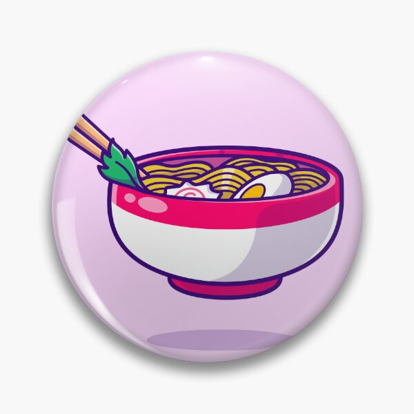 Item preview, Ramen Noodle with Floating Chopsticks Cartoon Vector Icon designed and sold by hjian8219.