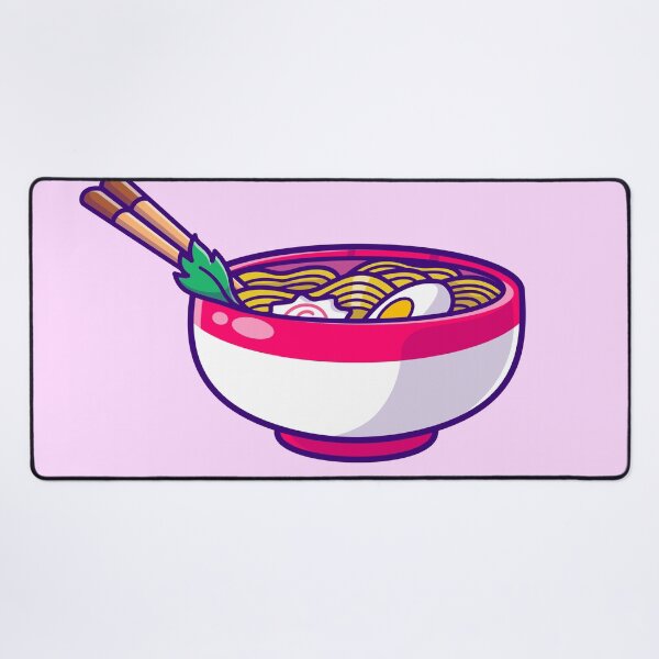 Item preview, Ramen Noodle with Floating Chopsticks Cartoon Vector Icon designed and sold by hjian8219.