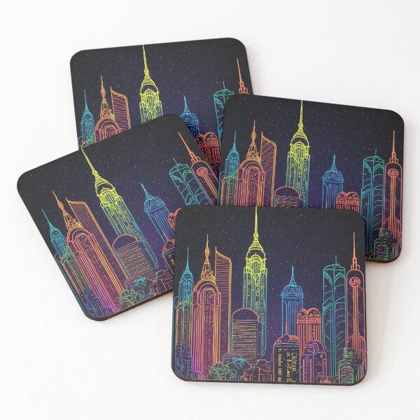 Item preview, Neon Metropolis designed and sold by BoyFriendAI.