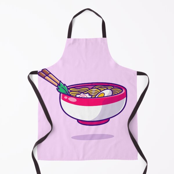 Item preview, Ramen Noodle with Floating Chopsticks Cartoon Vector Icon designed and sold by hjian8219.