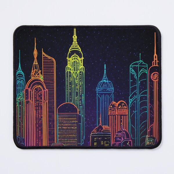 Item preview, Neon Metropolis designed and sold by BoyFriendAI.
