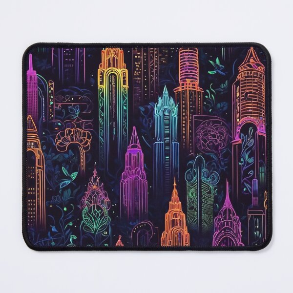 Item preview, Neon Metropolis II designed and sold by BoyFriendAI.