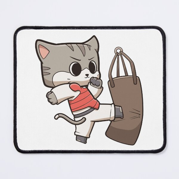 Item preview, Kick Boxing Cat | Cat Fighter | MMA designed and sold by Chic-Fun.