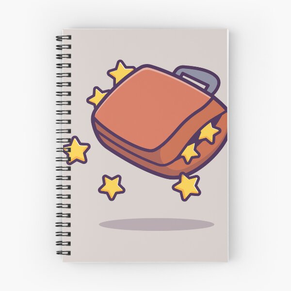 Item preview, Suitcase Bag with Star Cartoon Vector Icon designed and sold by hjian8219.