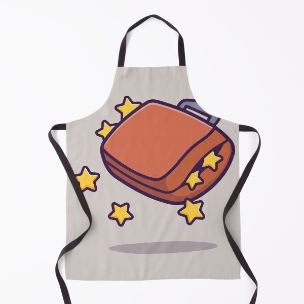 Item preview, Suitcase Bag with Star Cartoon Vector Icon designed and sold by hjian8219.