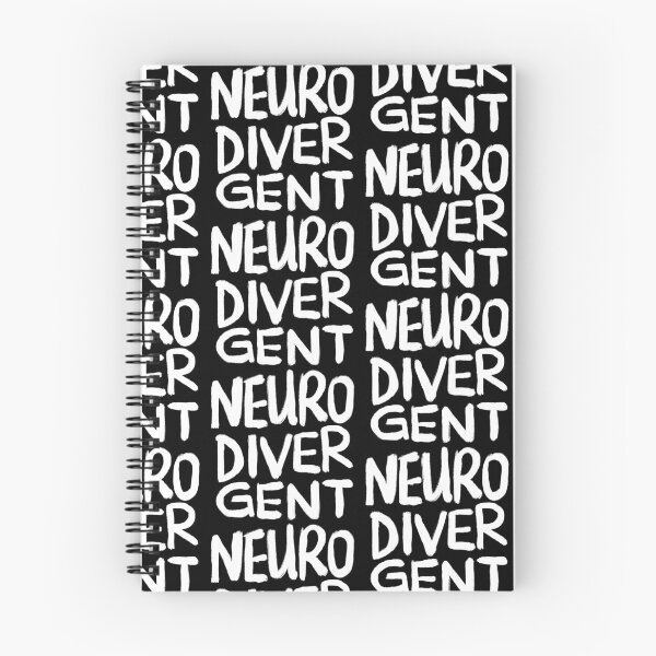 Item preview, Neurodivergent (White Text) designed and sold by JillPillDesign.