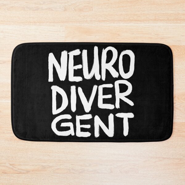 Item preview, Neurodivergent (White Text) designed and sold by JillPillDesign.