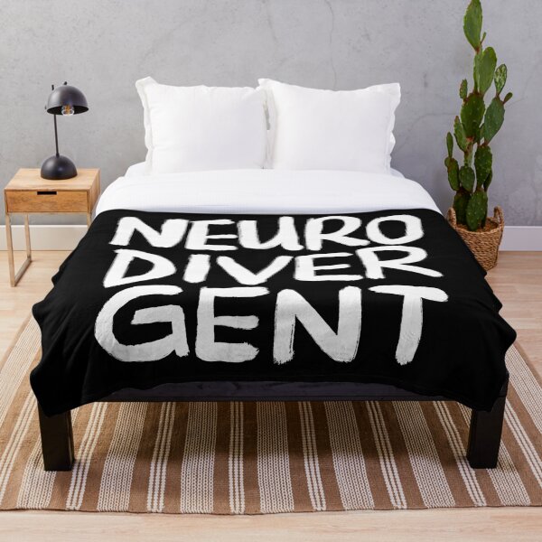 Item preview, Neurodivergent (White Text) designed and sold by JillPillDesign.