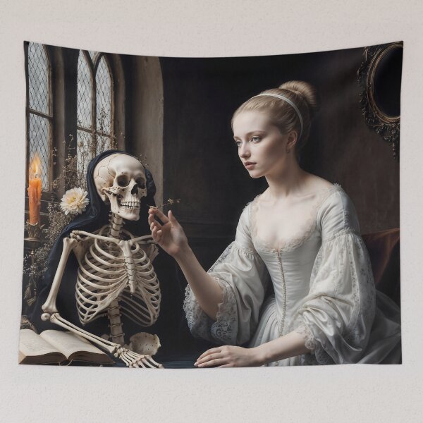 Aperçu de l'œuvre Whispers of Mortality : une romance gothique créée et vendue par ArtGotika.