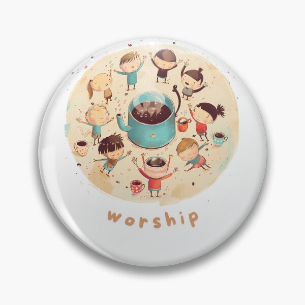 Item preview, Coffee Worship Circle designed and sold by jubileejungle.